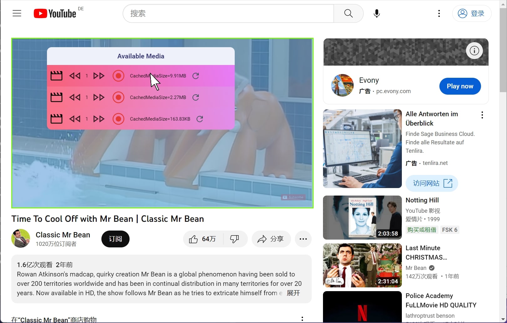 2. Check around and select the video you want to download screenshot 2
